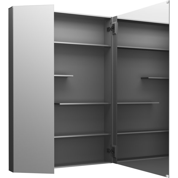 Kohler Maxstow Surface Mount Frameless Medicine with 3 Fixed Shelves & Reviews Wayfair